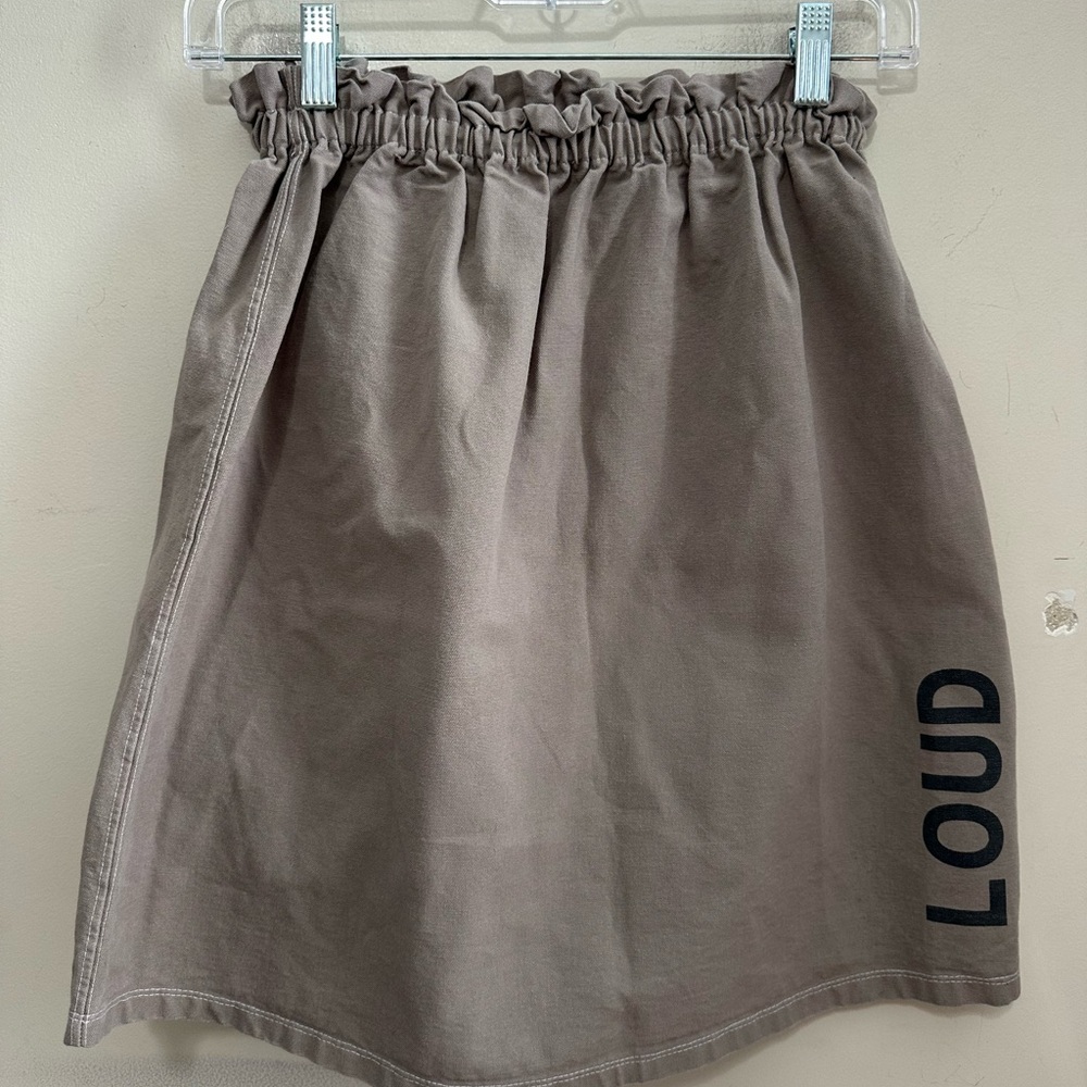 Loud kid’s Tan Skirt Size 12 Cotton